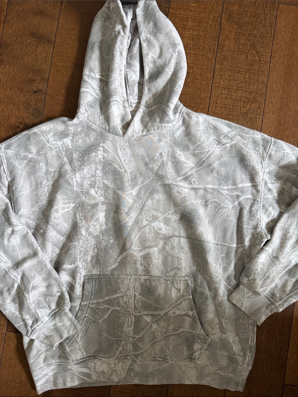 Abercrombie & Fitch Camo Hoodie - Subtle Tree Print